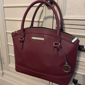 Anne Klein Burgundy purse